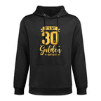 30th Birthday It&#39;s My 30th Golden Birthday Relaxed Fit Hoodie