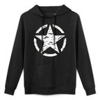 US Vintage Army Star Relaxed Fit Hoodie