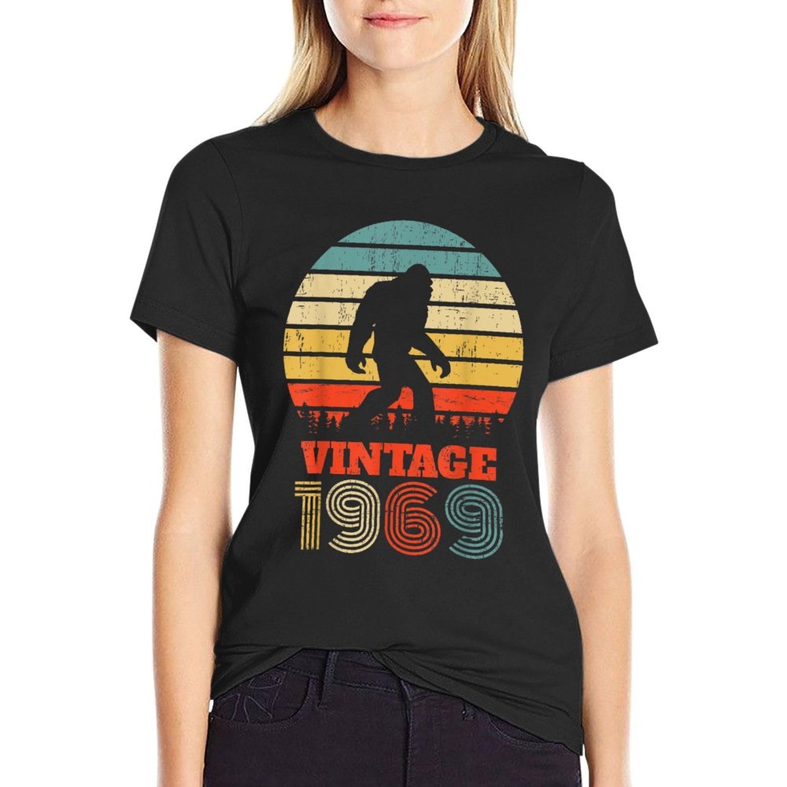 50 Years Old 1969 Vintage 50th Birthday Bigfoot  Quick-drying T-Shirt