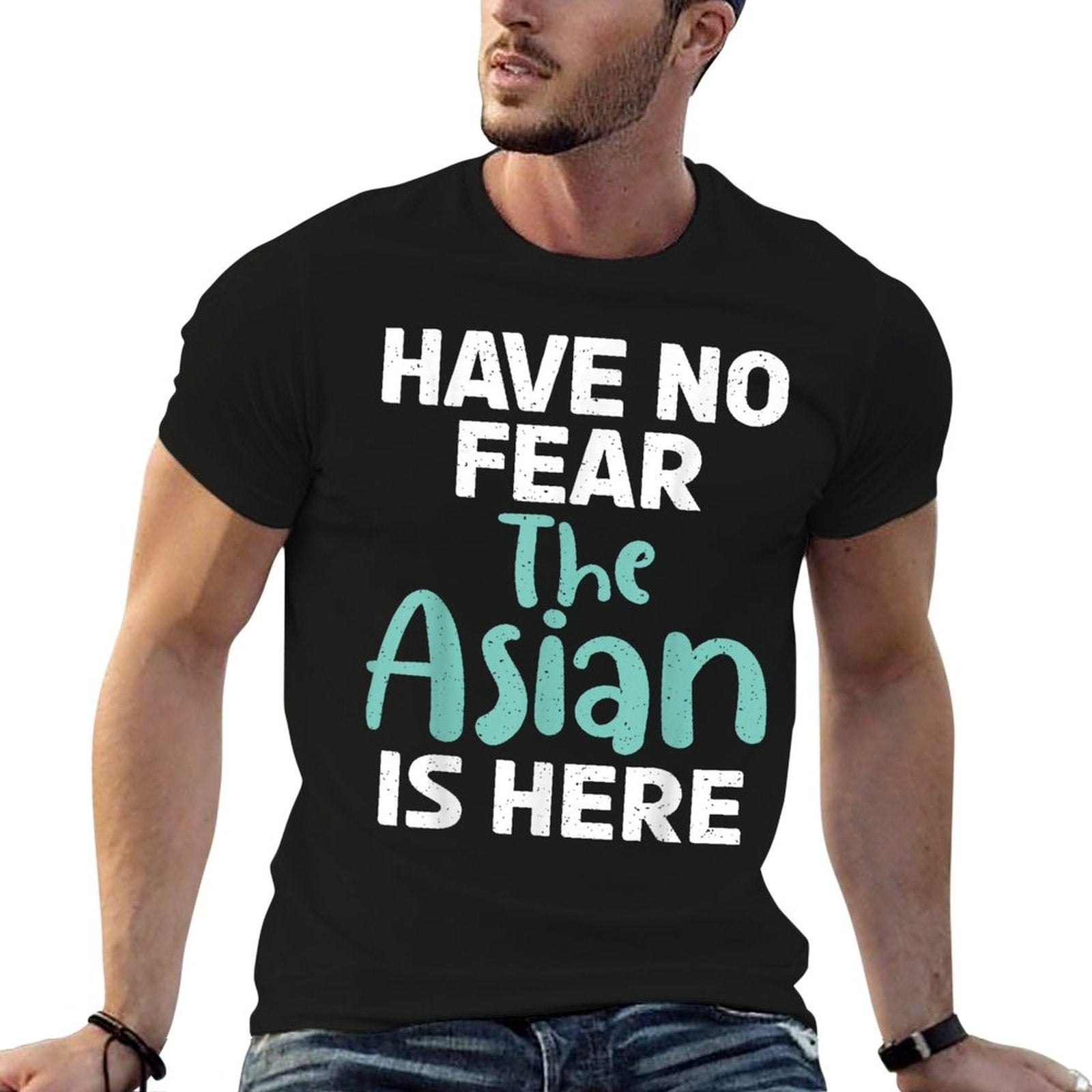 Have No Fear The Asian Is Here Funny Asian  Soft T-Shirt