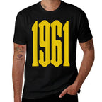 1961  Born in 1961 - 1961 Birthday 60s 60th Birthday  Polyester Blend T-Shirt