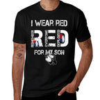 Red Friday Military Mom Womens I Wear Red For My Son  High-quality Stitching T-Shirt
