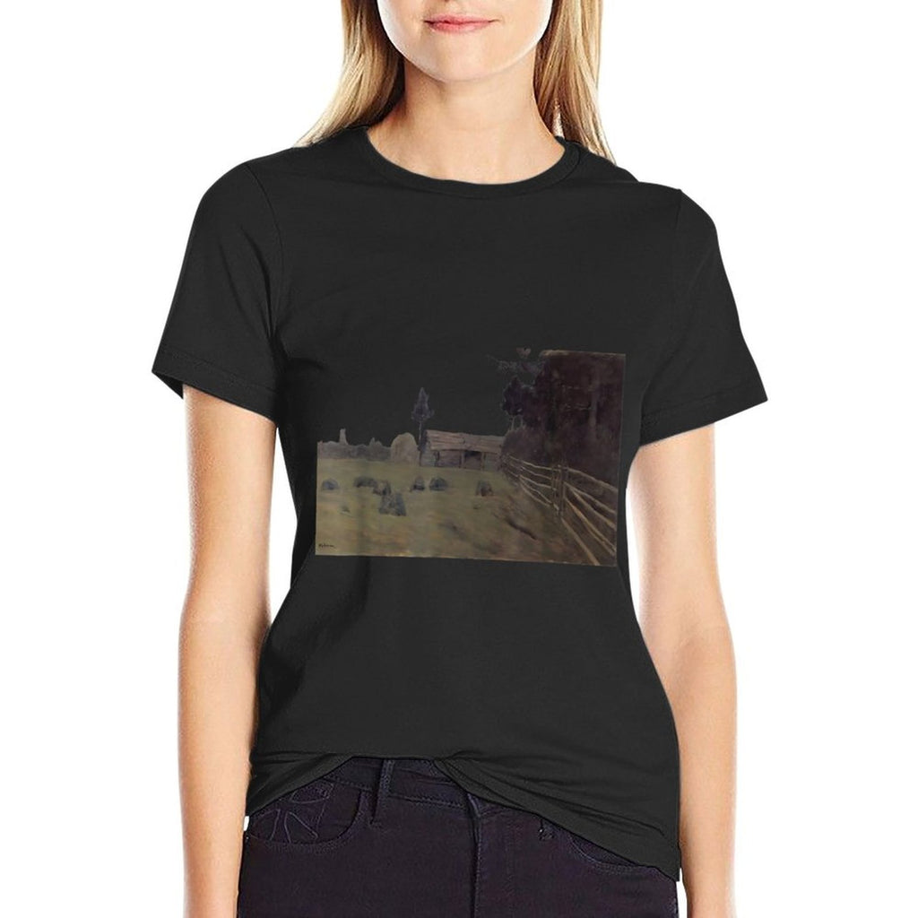 Twilight by Isaac Levitan  Relaxed-fit T-Shirt