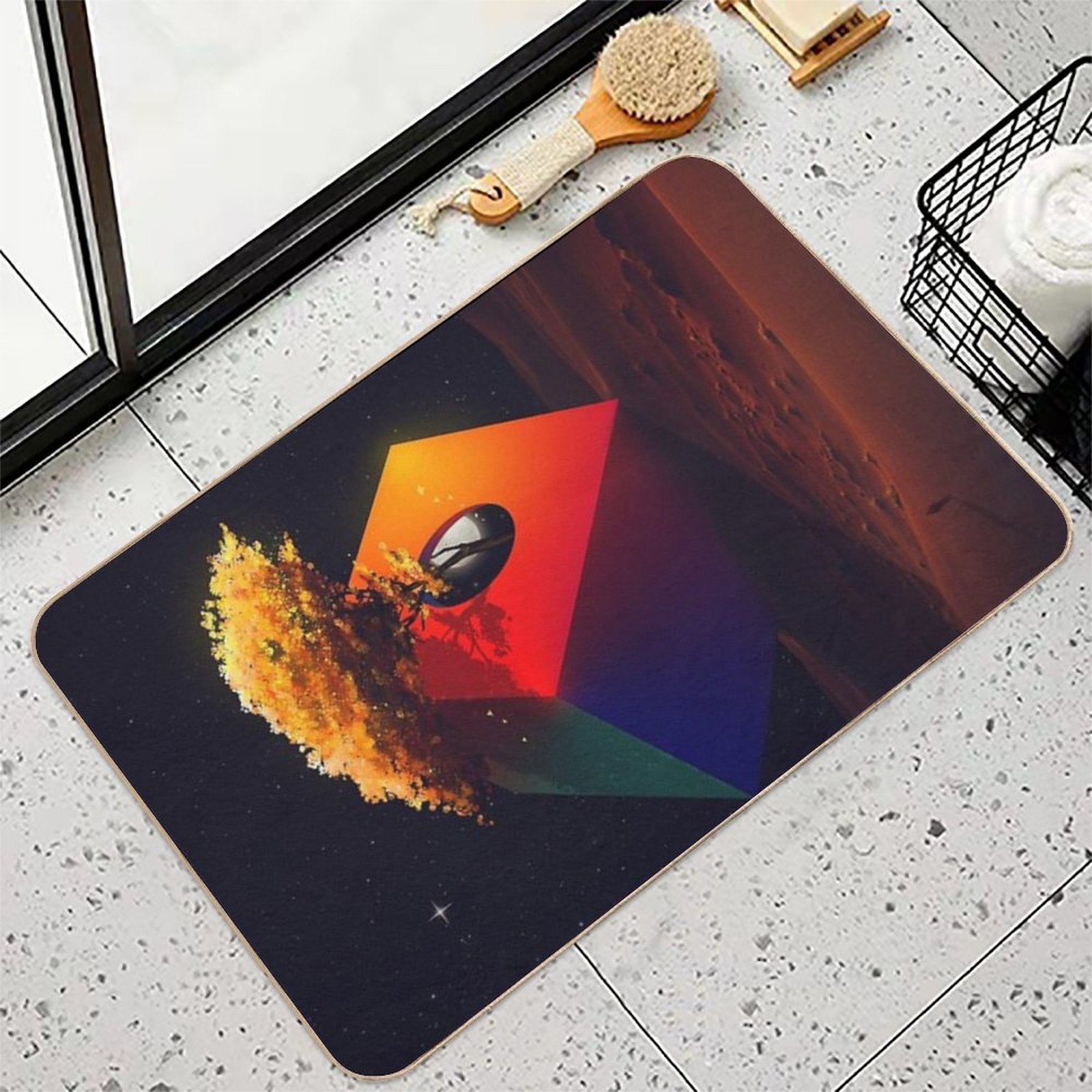 The Sanctuary  Pet-Safe Bath Mat