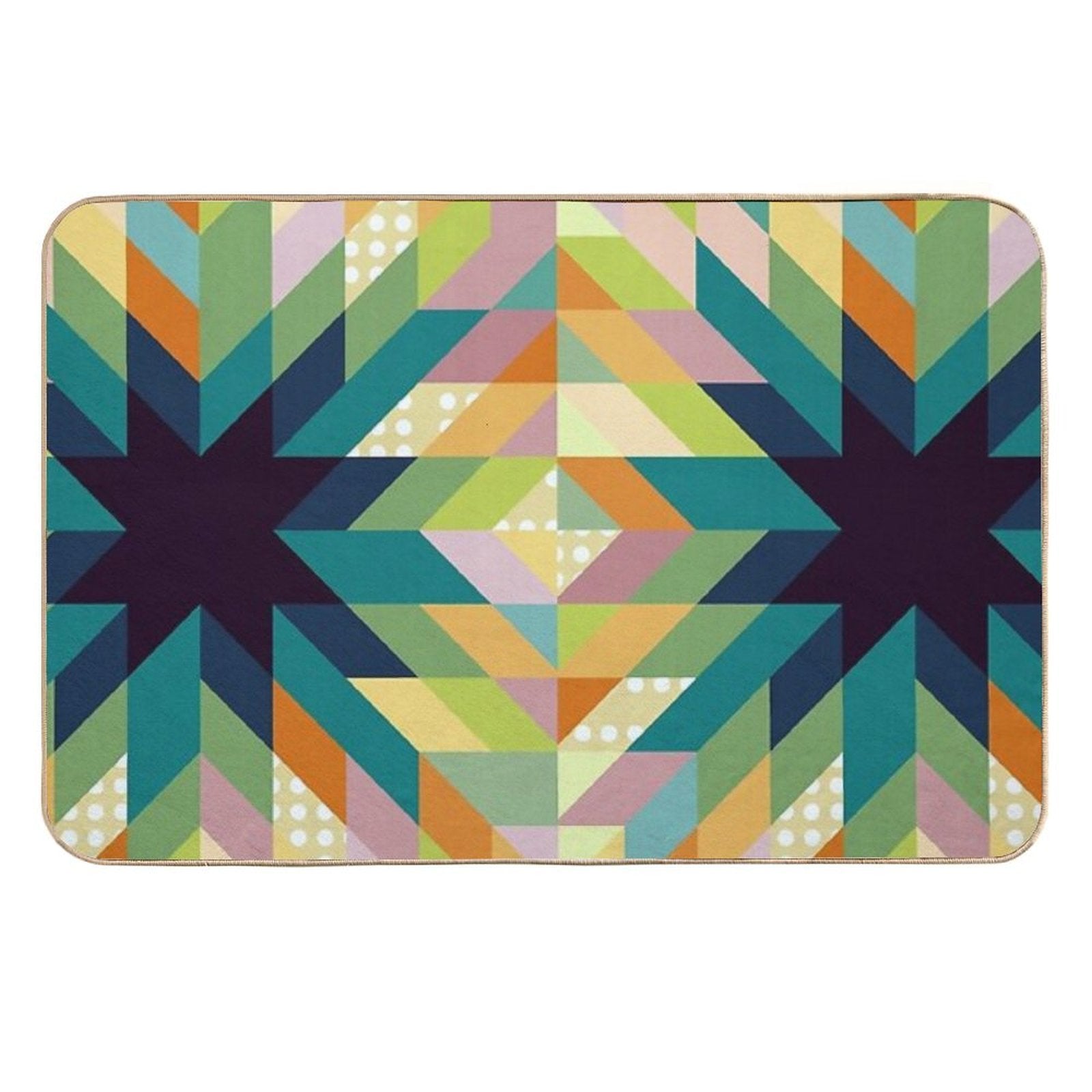 Winter Lights  Rapid-Drying Bath Mat