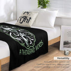 Medusa Greek Mythology Ancient Goddess Snake Women Quick-dry Throw Blanket