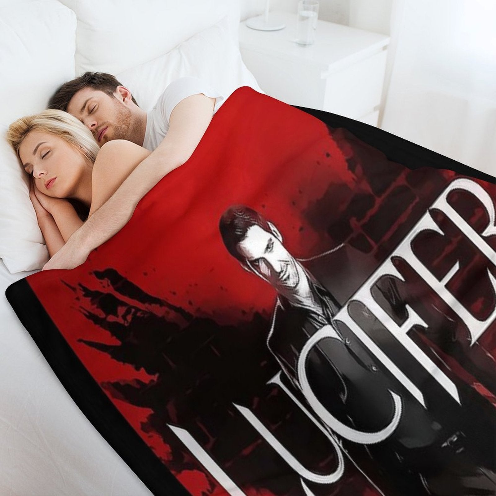 Super Hot Boyfriend (Another Version) Velvety-soft Throw Blanket