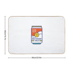 Self-Doubt Cola  Fade-Resistant Bath Mat