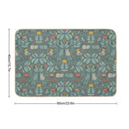 Swedish Folk Cats  Eco-Friendly Bath Mat