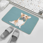 Corgi Dog  Slip-Resistant Bath Mat