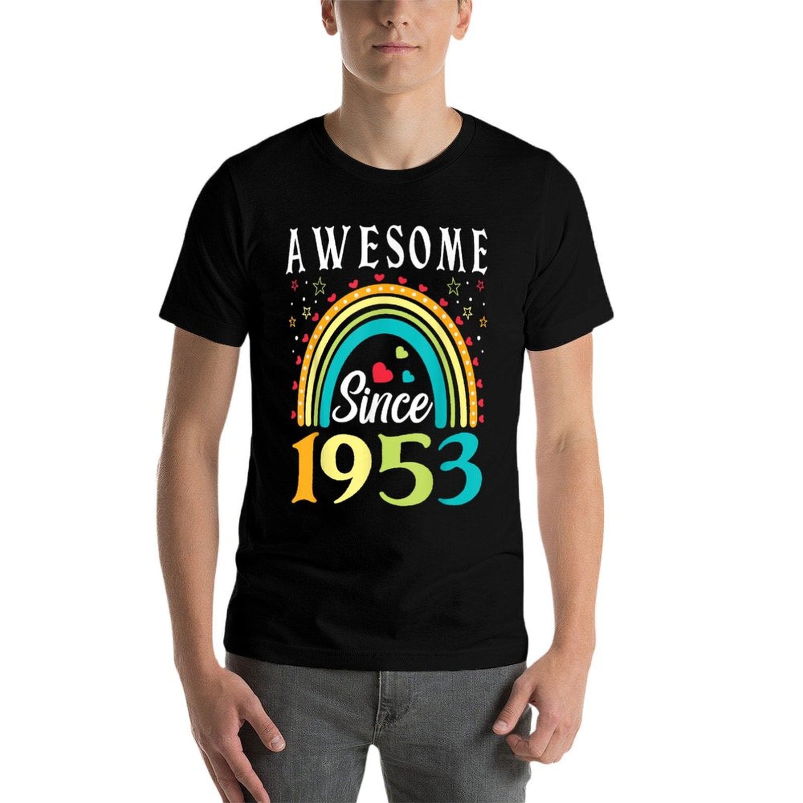 Awesome Since 1953 70th Birthday Women  Versatile T-Shirt