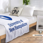 New Hampshire College Shrink-resistant Throw Blanket