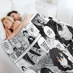 Iguro Obanai Machine-washable Throw Blanket