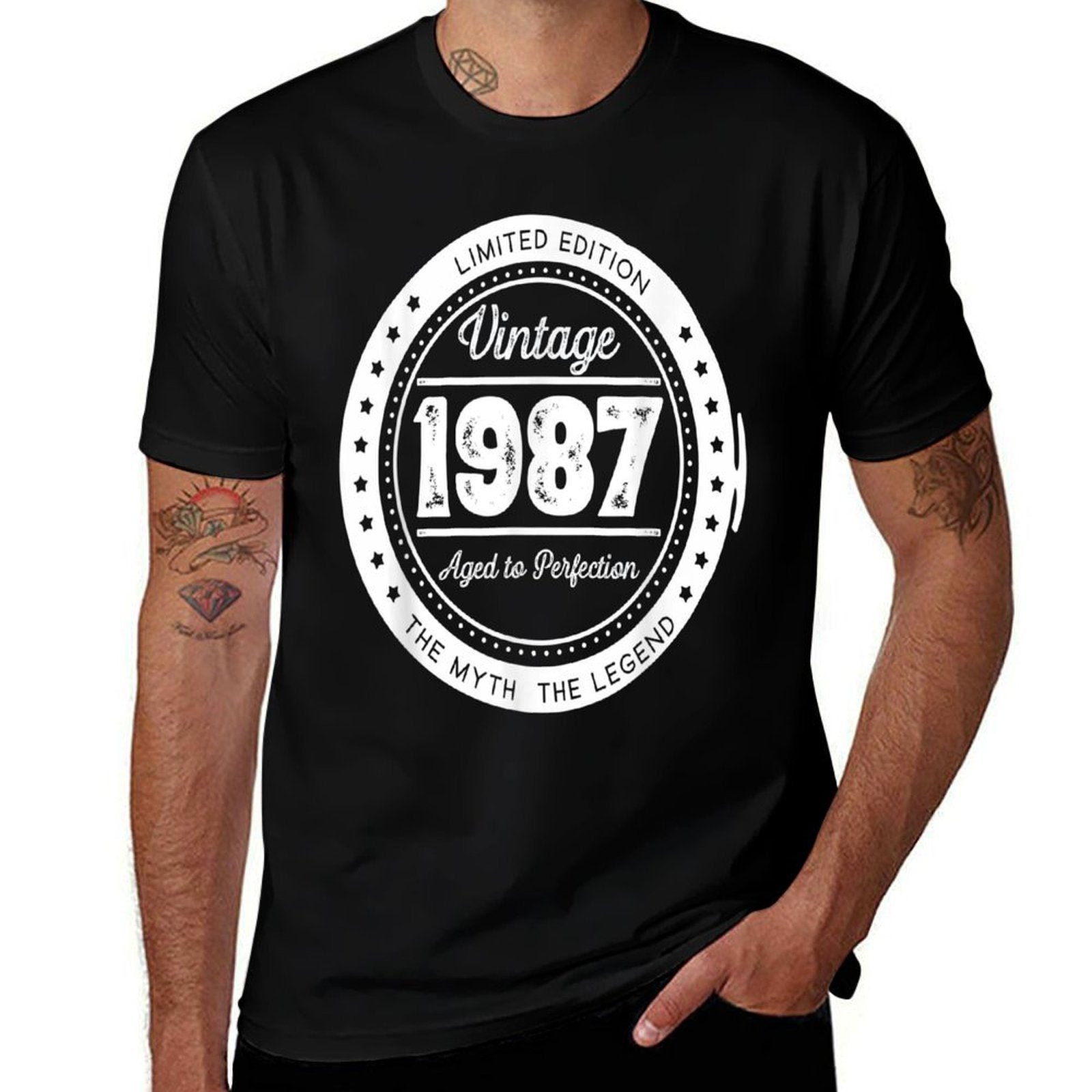 1987 30th Birthday, Thirtieth, Thirty  Slim-fit Cut T-Shirt