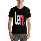 10th Birthday Boy 10 Year Old Ten  Age 10 Party Ideas Comfortable T-Shirt