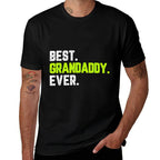 Family Cool Funny Best Grandaddy Ever Grandpa  Odor-resistant T-Shirt