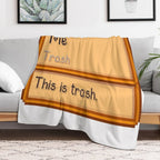 Stardew Valley Trash Item But Its You! D Velvety-soft Throw Blanket