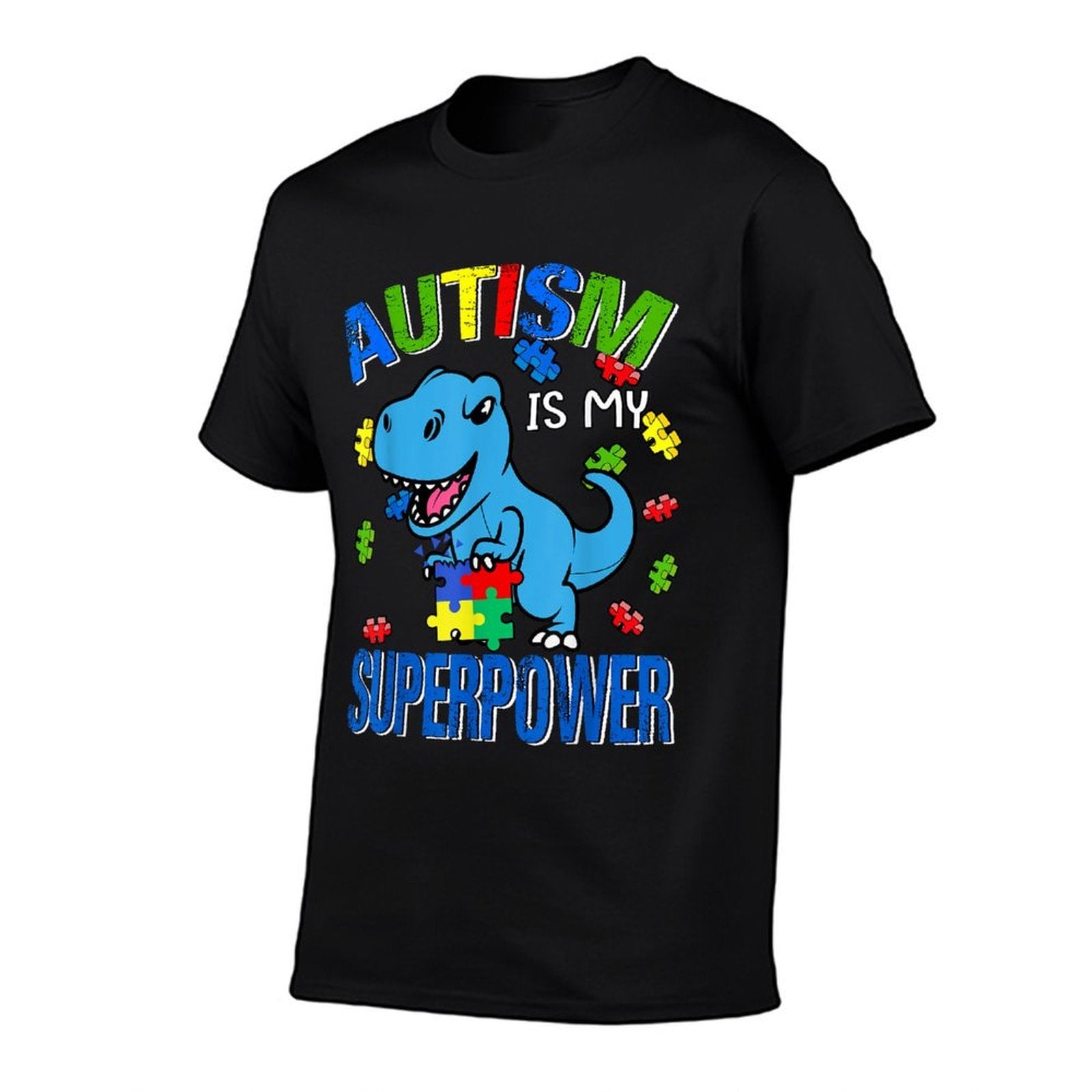 Autism Awareness Is My Superpower Kids Boys  Classic T-Shirt