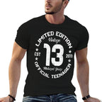 13 Limited Edition Officialnager 13th Birthday Bday Boys  Durable T-Shirt