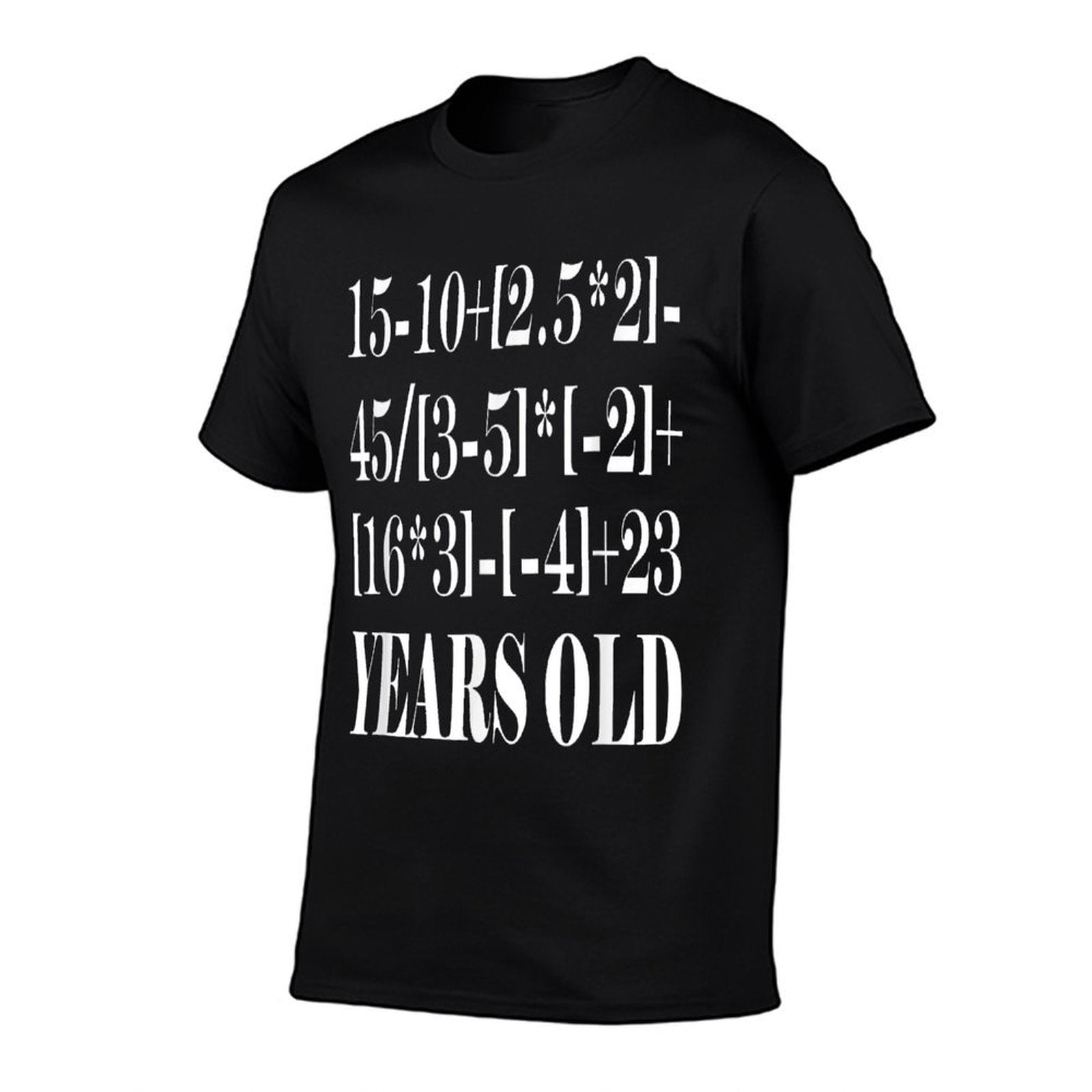 40 Years Old Algebra Equation Funny 40th Birthday  Durable T-Shirt