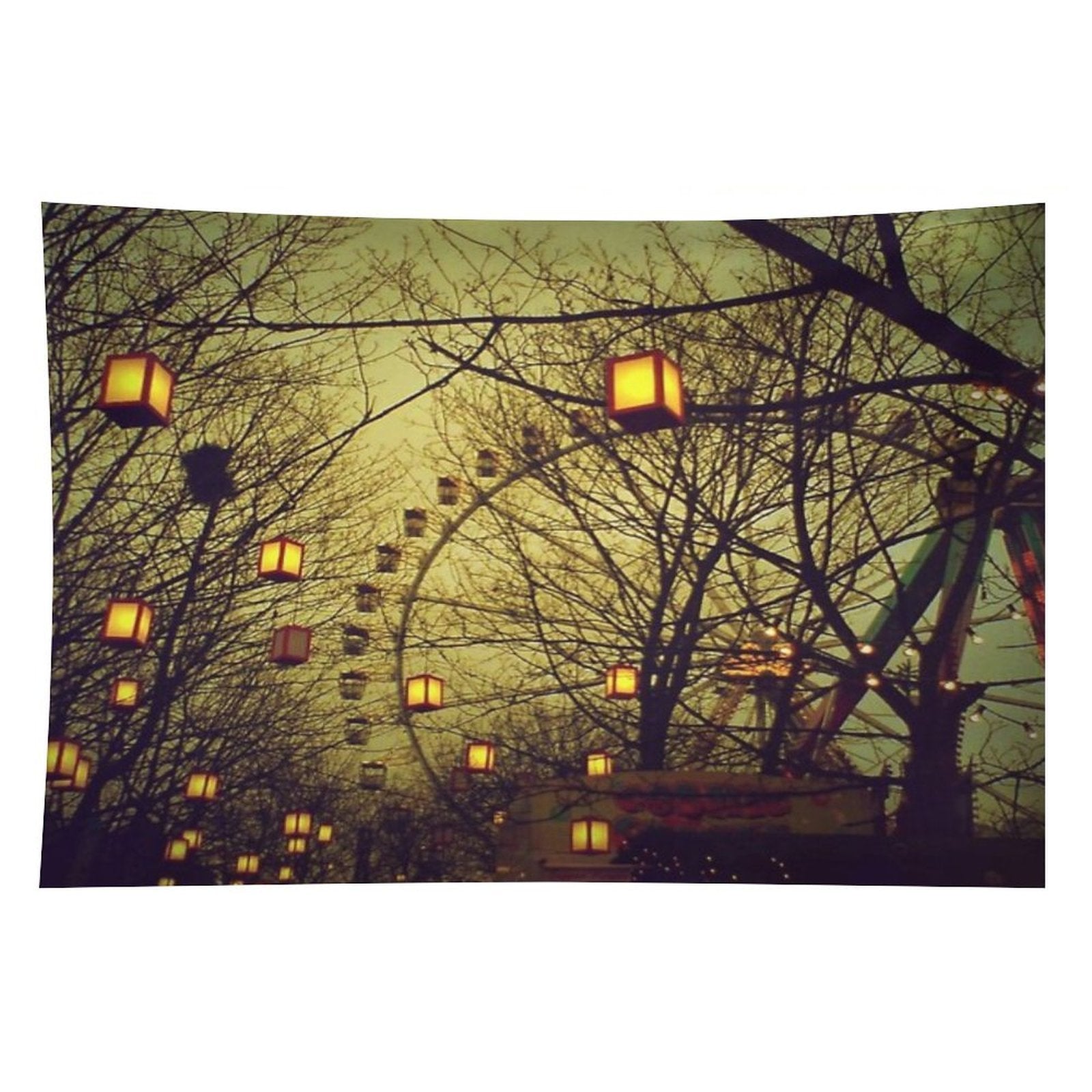 Fairy Wheel Tapestry