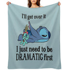 I'll Get Over It I Just Need To Be Dramatic First Multi-functional Throw Blanket