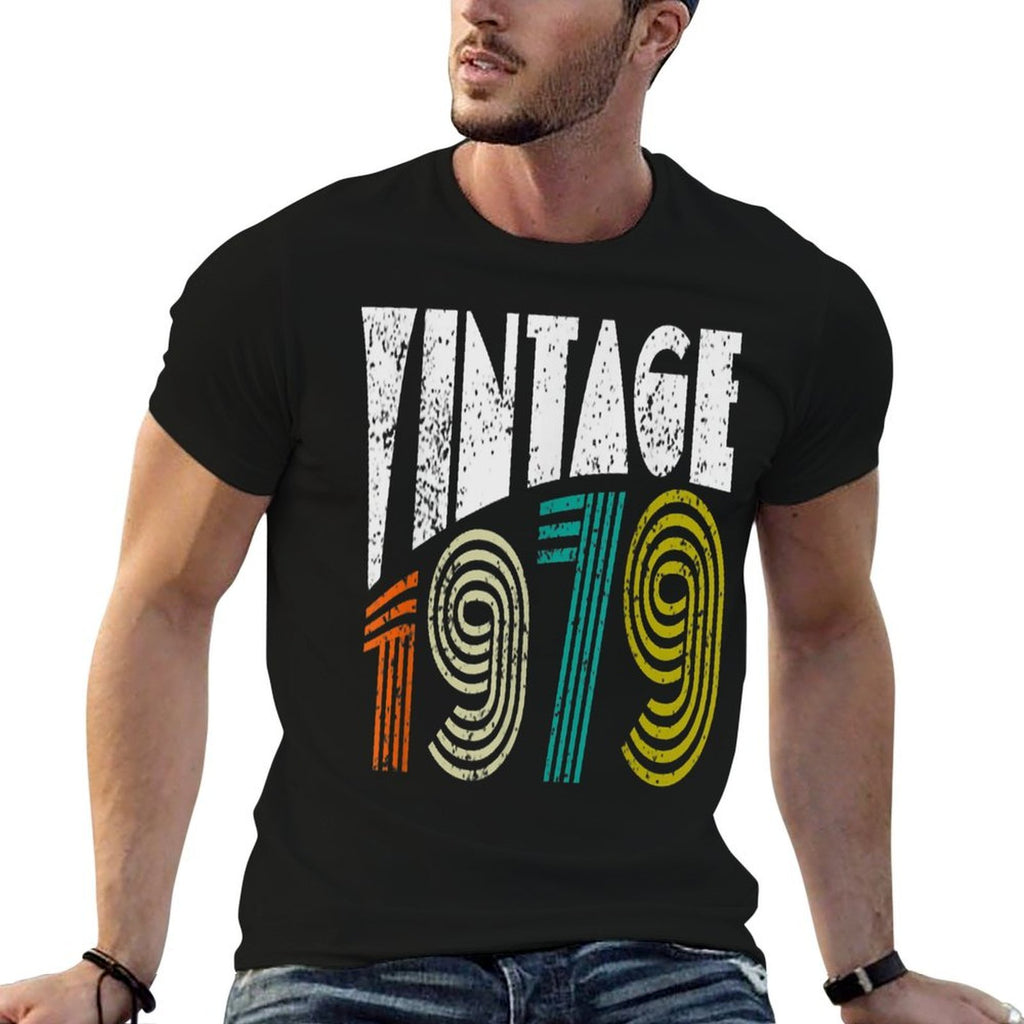 40th Birthday Gift Vintage 1979 Classic Men Women Retro  Eco-friendly Material T-Shirt
