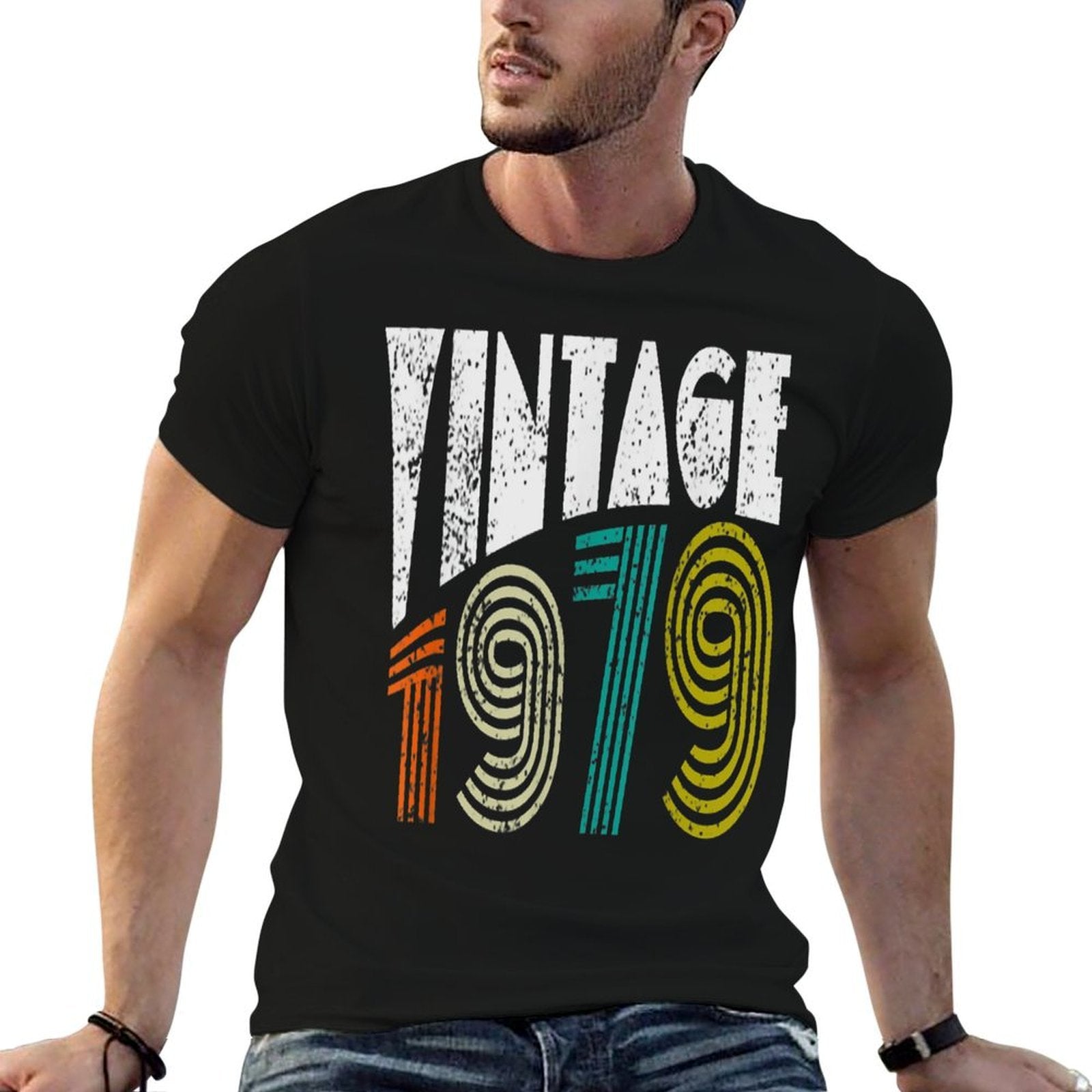 40th Birthday Gift Vintage 1979 Classic Men Women Retro  Eco-friendly Material T-Shirt