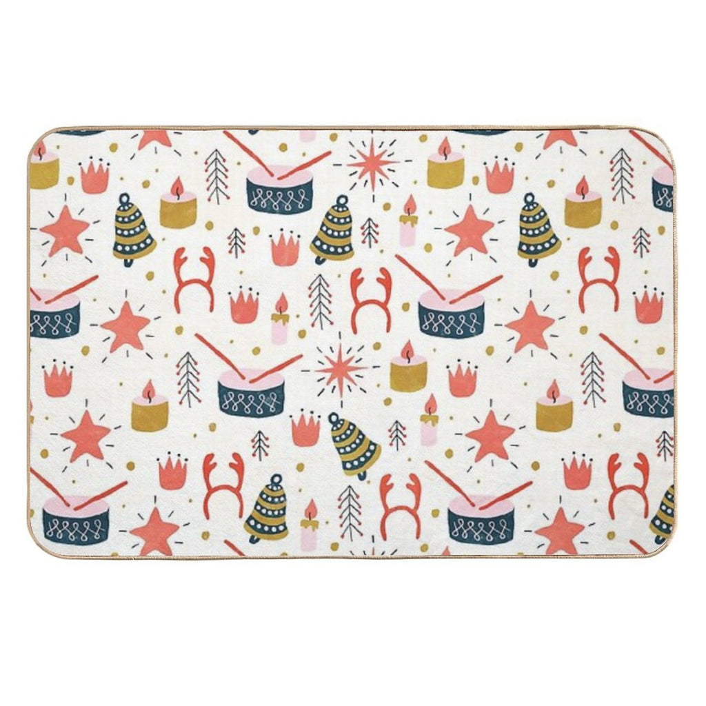 Christmas with Toys  Toxin-Free Bath Mat