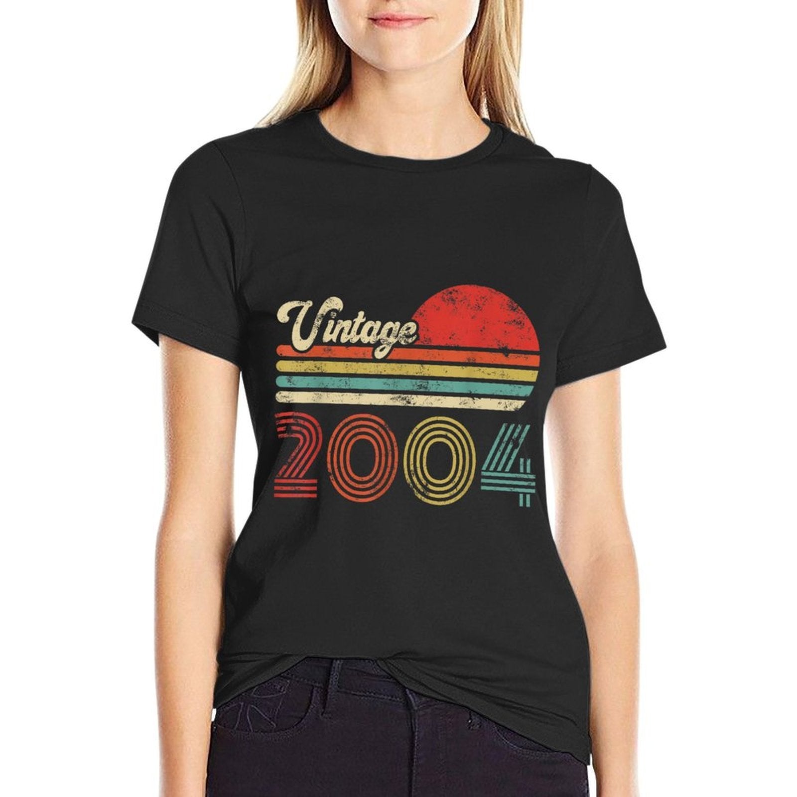 21 Year Old Birthday Vintage 2004 21st Birthday  Stretchy T-Shirt