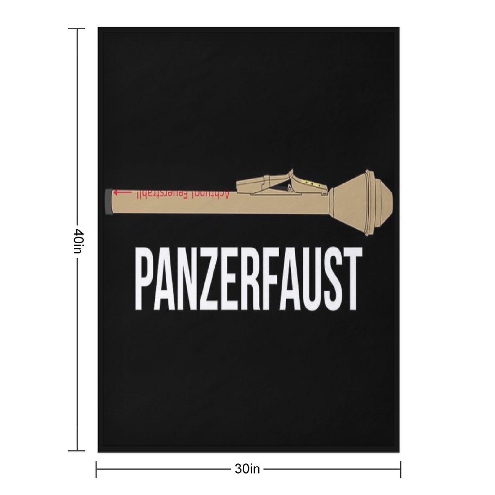Panzerfaust 60 Premium Throw Blanket