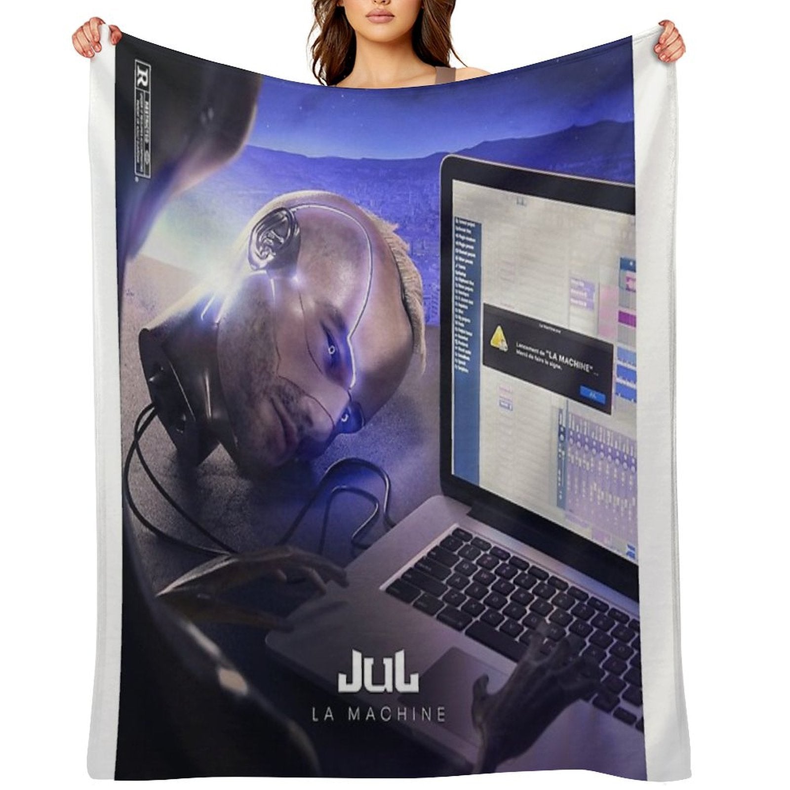 JUL The Machine Gift-ready Throw Blanket