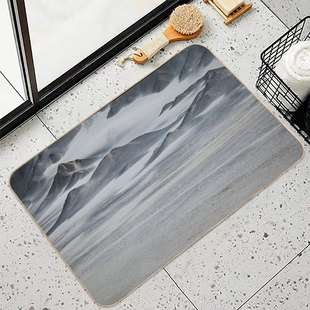 Black Lonely Mountain (黑独山), Qinghai, China  Anti-Trip Bath Mat