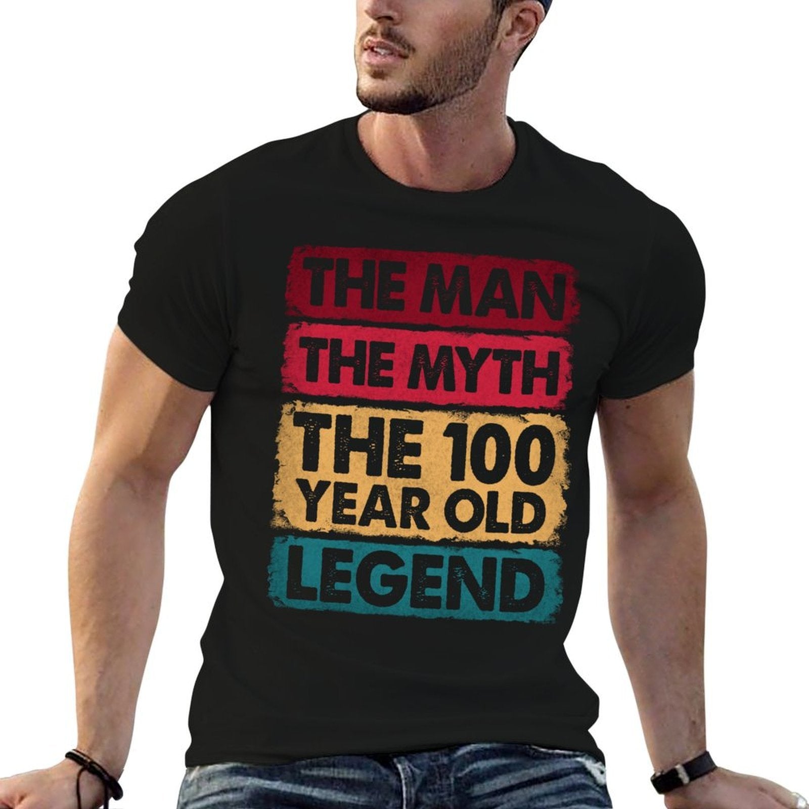 100th Birthday 100 Year Old Gifts Legend Limited Edition  Wrinkle-resistant T-Shirt