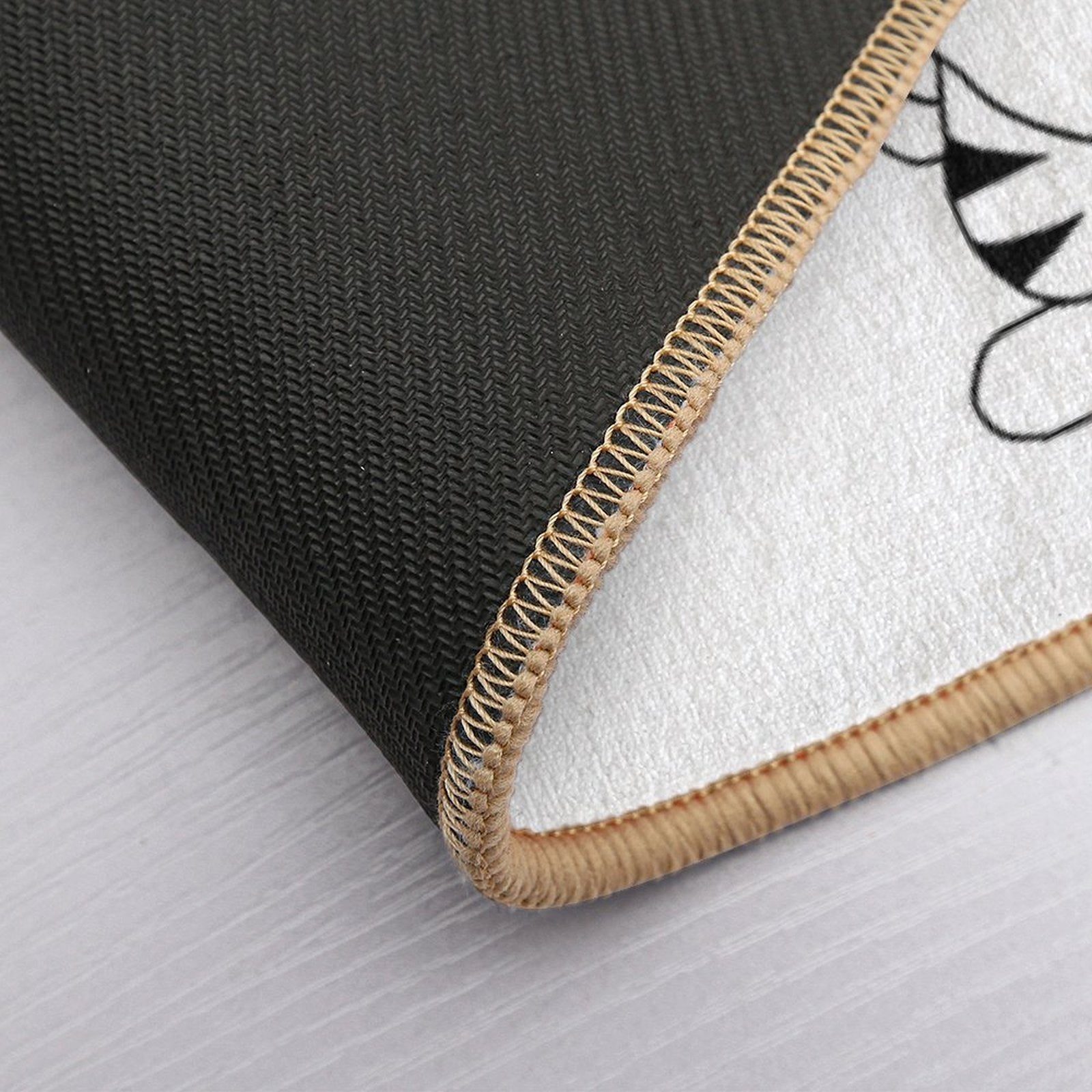 Emo Tiger  Repositionable Bath Mat