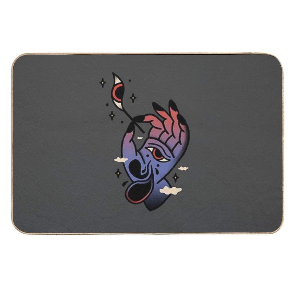 Midnight Eye  High-Traffic Bath Mat