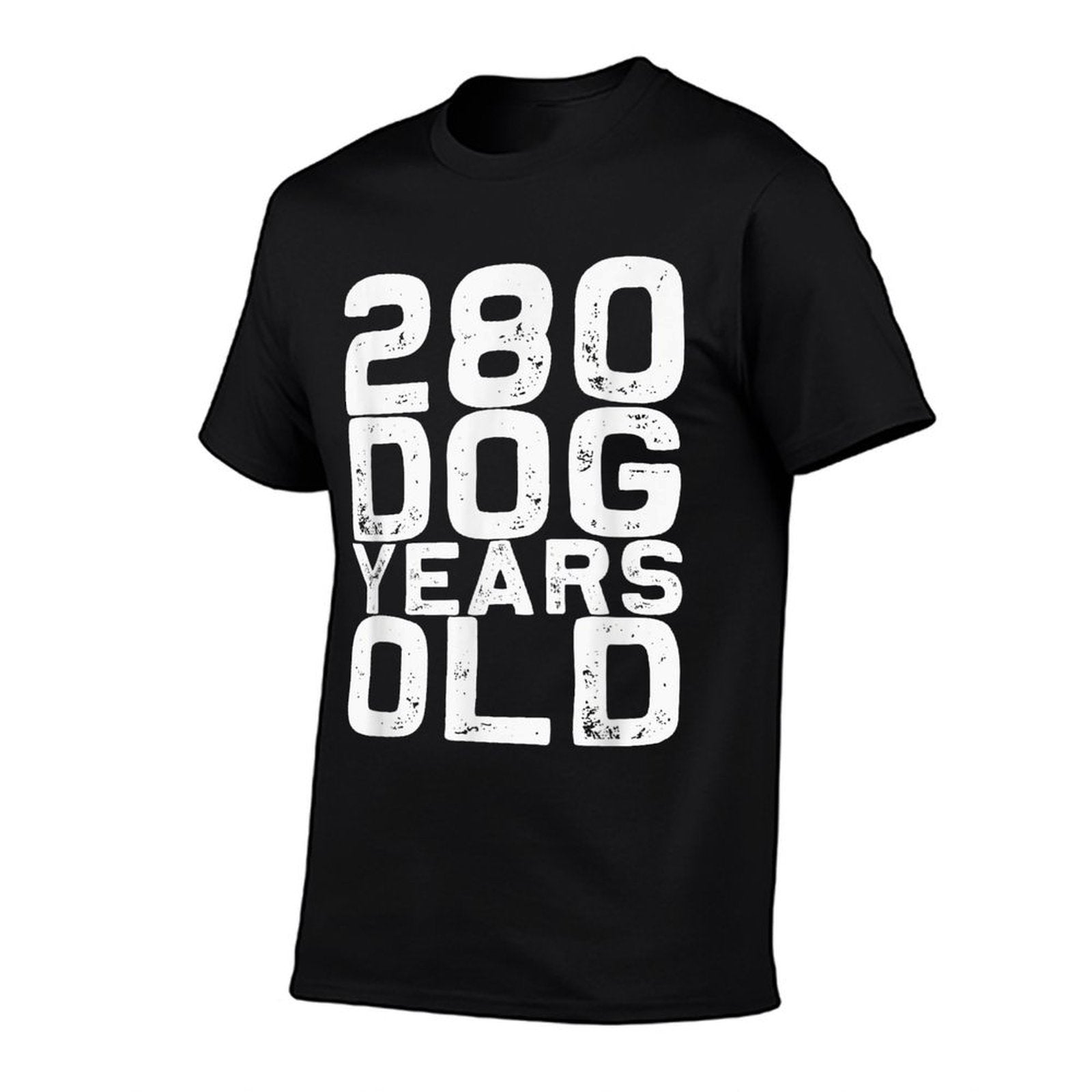 280 Dog Years Old - Funny 40th Birthday Gag Gift  Wrinkle-resistant T-Shirt