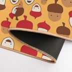 The Mighty Acorns II  Fade-Resistant Bath Mat