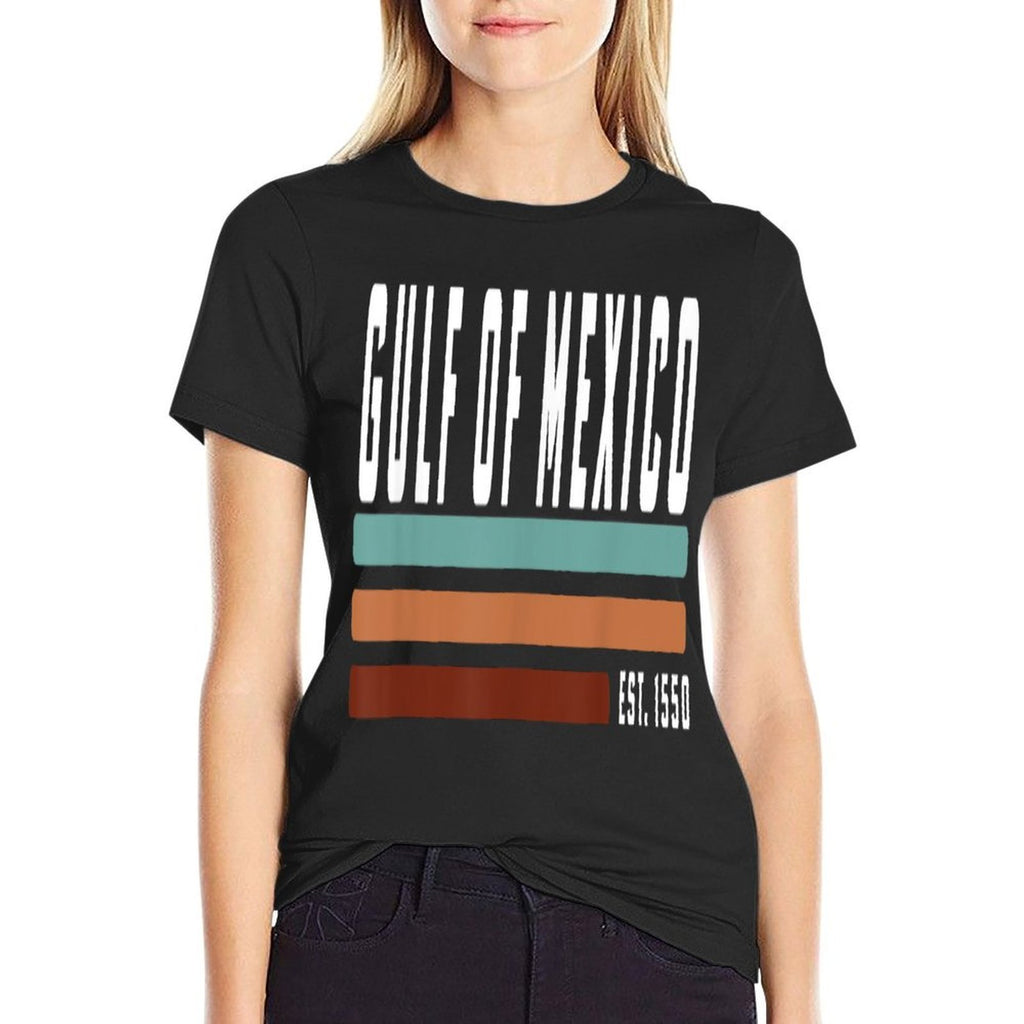 Gulf Of Mexico 1550  Trendy Pattern T-Shirt
