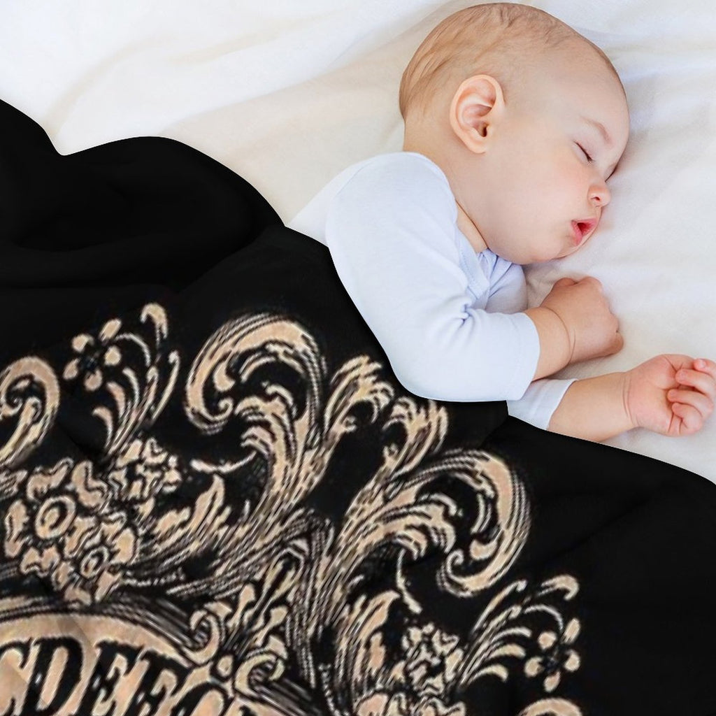 Witch Board with Mystic Eye Travel-friendly Throw Blanket