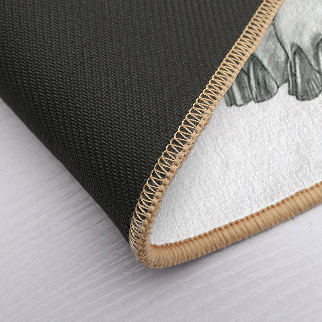 The Malaysian Rabbit-Eared Tortoise  Dirt-Trapping Bath Mat