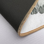 The Malaysian Rabbit-Eared Tortoise  Dirt-Trapping Bath Mat