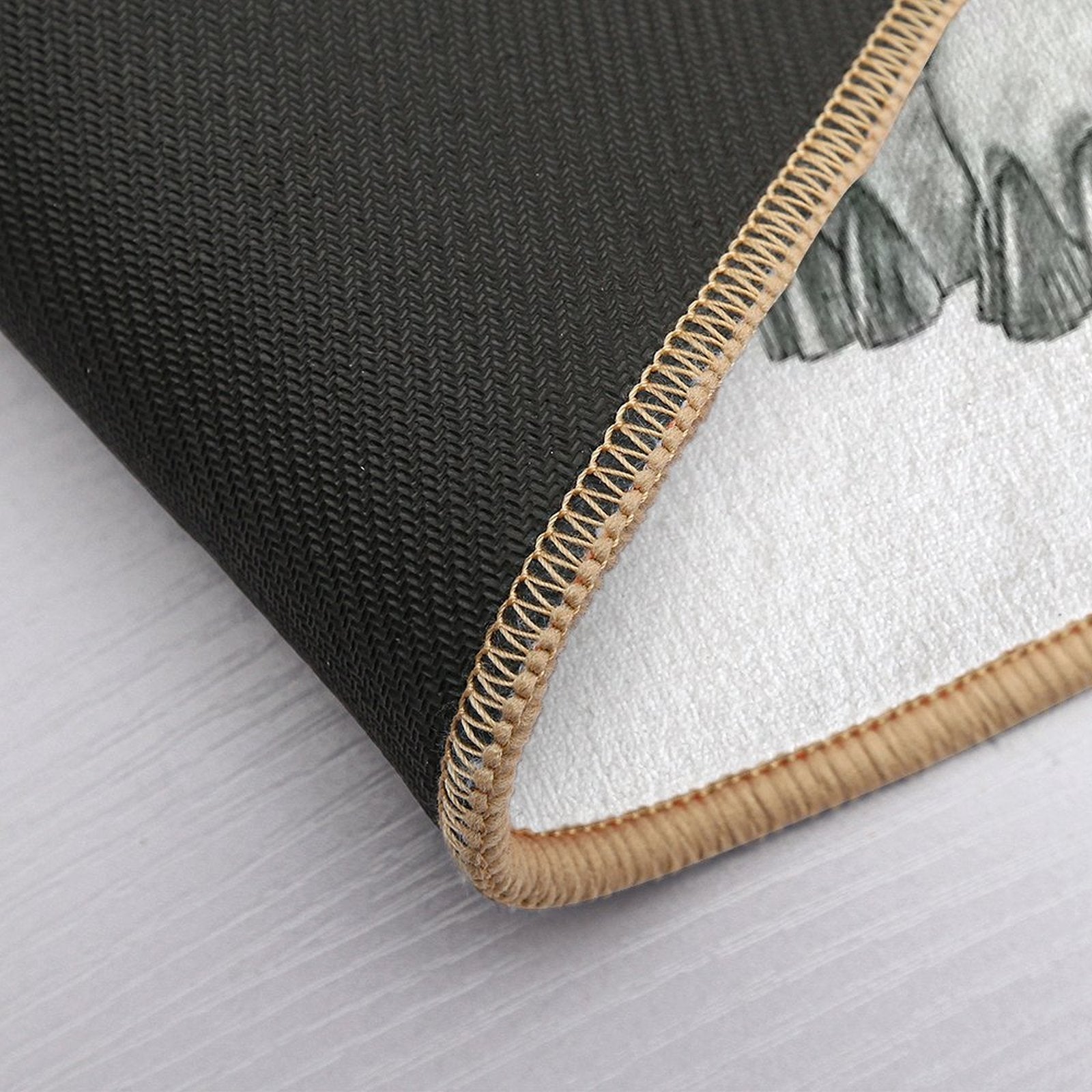 The Malaysian Rabbit-Eared Tortoise  Dirt-Trapping Bath Mat