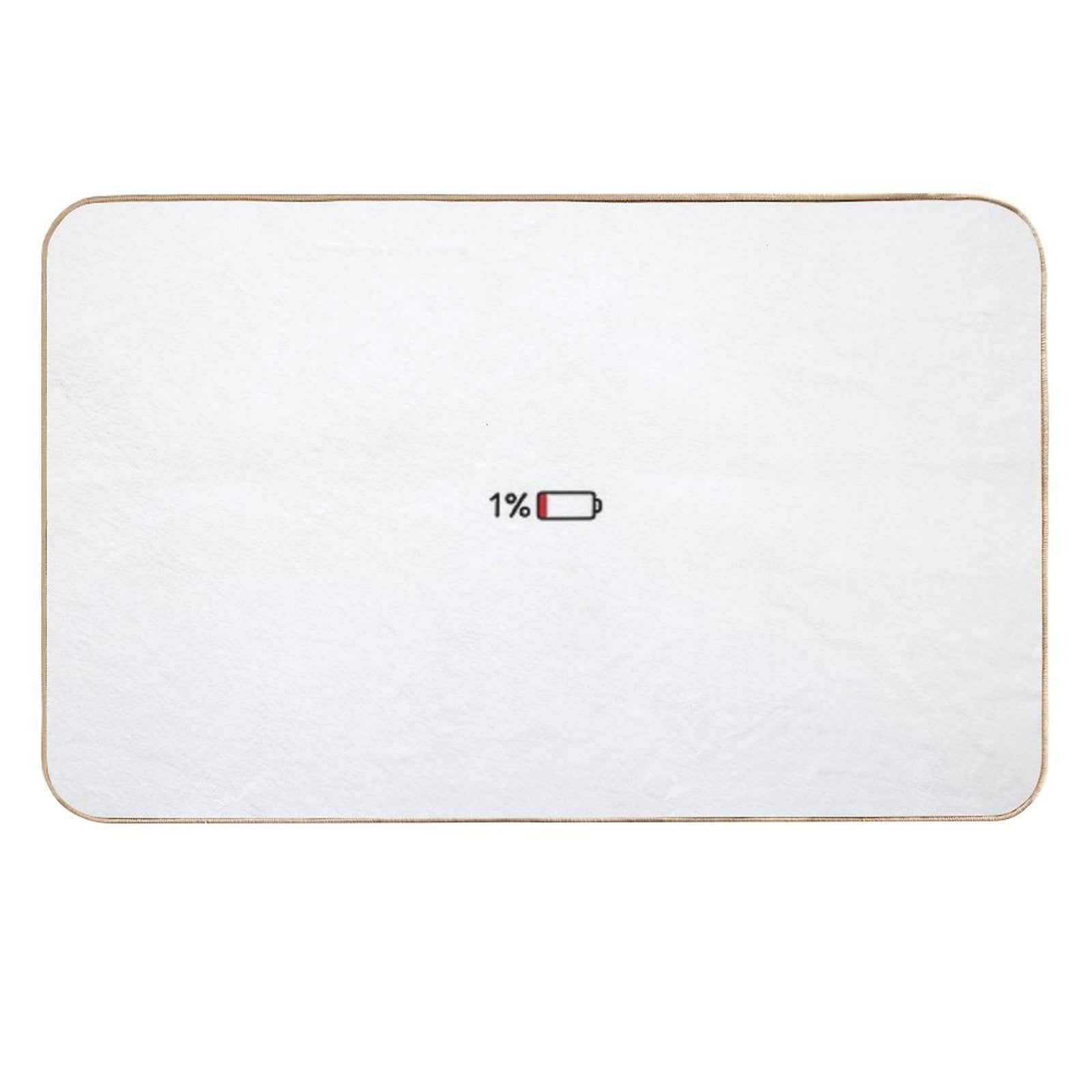 1 Battery  Repositionable Bath Mat