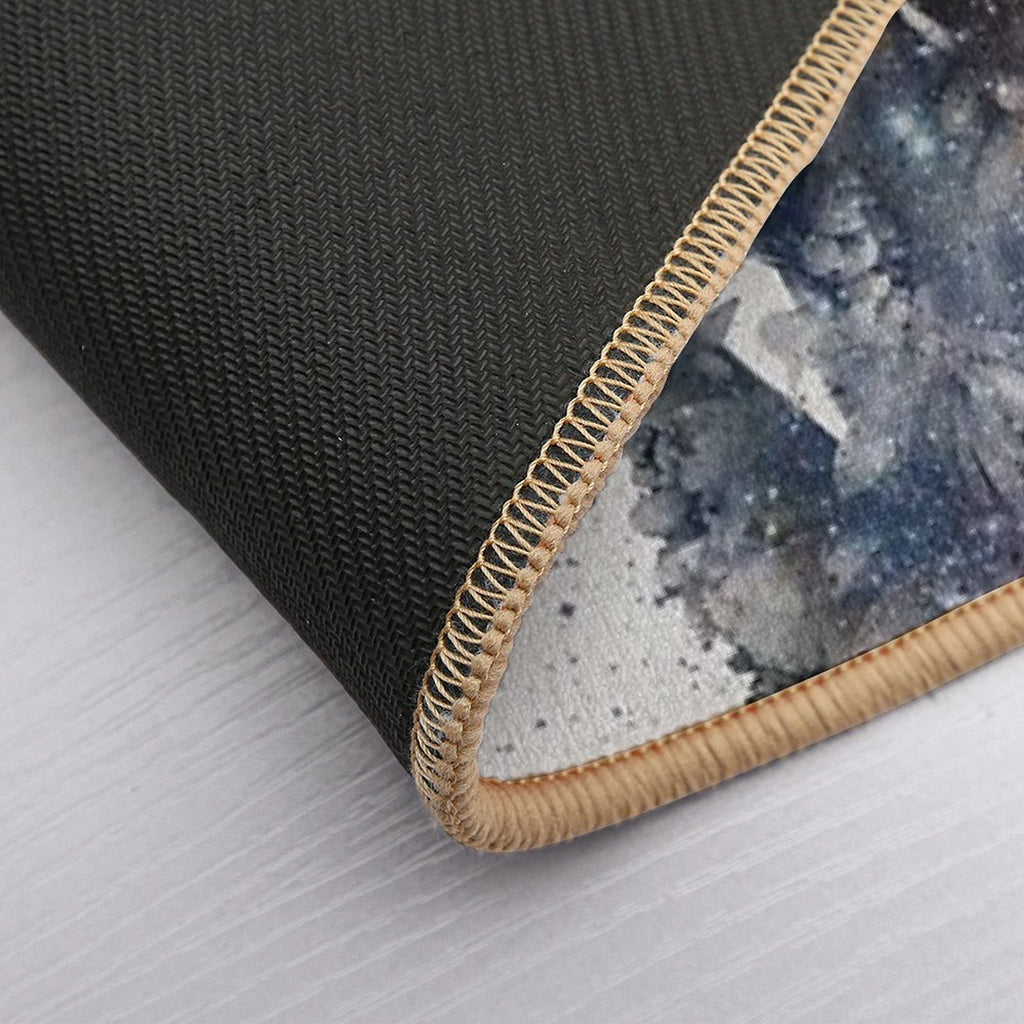 Floral Skull 2  Non-Slip Bath Mat