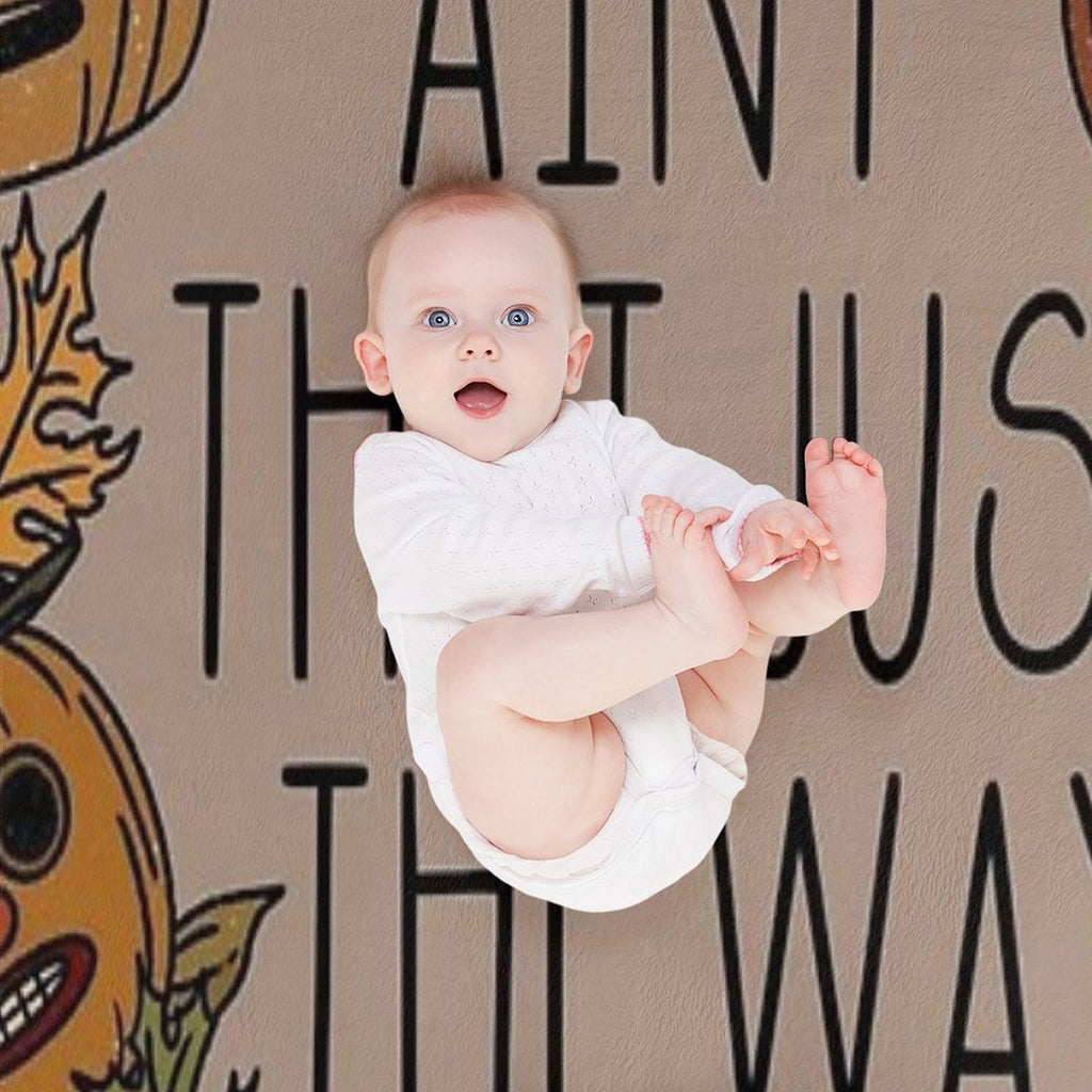 Ain't That Just The Way, over The Garden Wall Beast Sustainable Throw Blanket