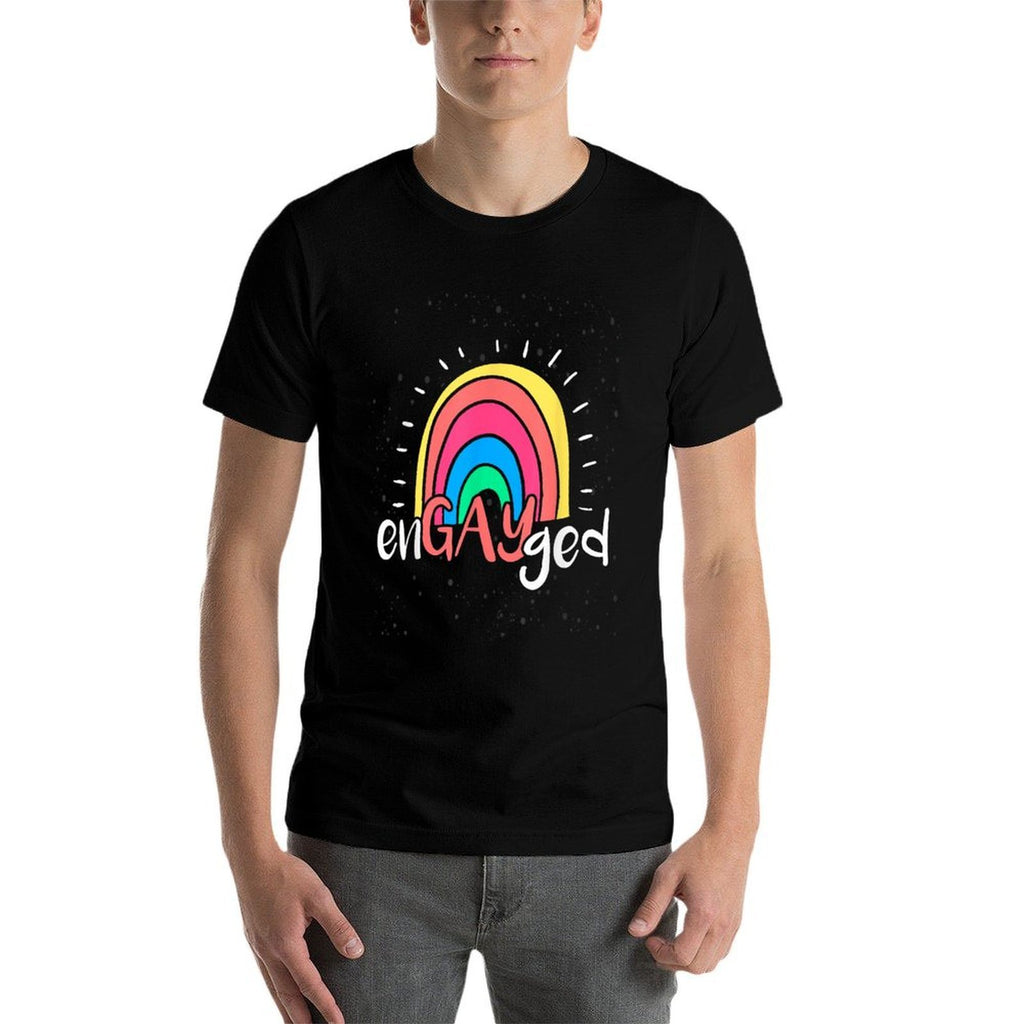 EnGAYged LGBT  Tagless Design T-Shirt