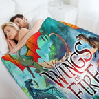 Wing of Fire All Dragon Compact Throw Blanket