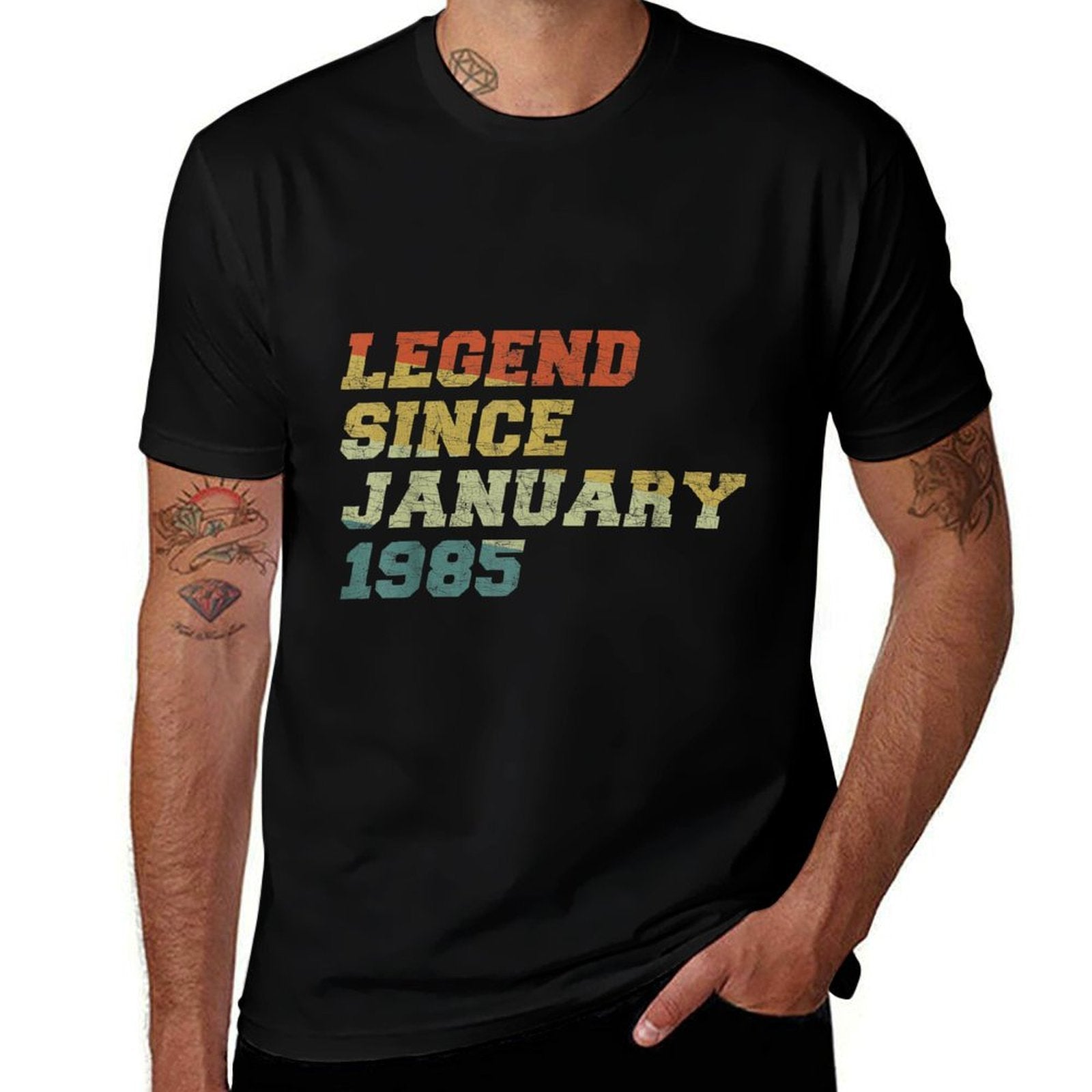 40 Years Old Legends Since January 1985 40th Birthday  Classic T-Shirt