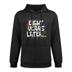 Eight Years Later Funny Meme 8 Years Old 8th Birthday Party Versatile Streetwear Hoodie